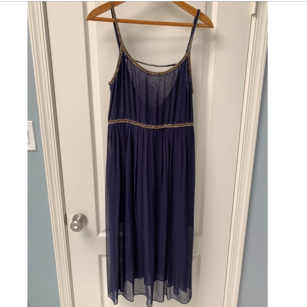 Zara Beaded Maxi Dress